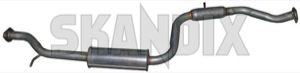 Middle silencer 30818190 (1018312) - Volvo S40, V40 (-2004) - middle silencer Own-label 