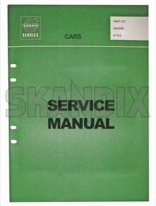 Repair shop manual B16A English 10201 (1018408) - Volvo 120 130, PV - manual manuals repair book repair books repair shop manual b16a english Genuine b16a english