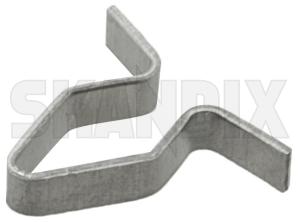 Clip, Air inlet 654290 (1018659) - Volvo 120, 130, 220 - clip air inlet Own-label metal