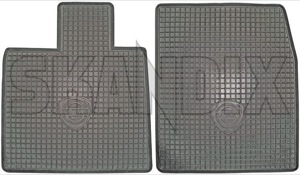 Floor accessory mats Rubber grey for both sides 281029 (1018815) - Volvo P1800, P1800ES - 1800e floor accessory mats rubber grey for both sides p1800e Own-label both drive drivers for grey hand left lefthand left hand lefthanddrive lhd passengers right rubber side sides vehicles