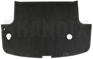 SKANDIX Shop Volvo Ersatzteile: Kofferraummatte schwarz Gummi