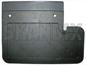 Mud flap front fits left and right 663884 (1018836) - Volvo P1800, P1800ES - 1800e mud flap front fits left and right p1800e Own-label and fits front left right
