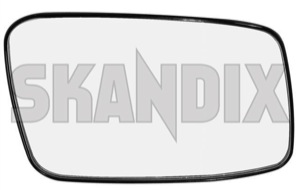 Mirror glass, Outside mirror right 30865853 (1018921) - Volvo S40, V40 (-2004) - mirror glass outside mirror right Own-label drive for hand heatable left lefthand left hand lefthanddrive lhd right vehicles