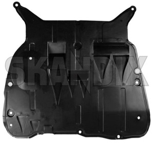 Engine protection plate 8624664 (1019014) - Volvo S60 (-2009), S80 (-2006), V70 P26 (2001-2007), XC70 (2001-2007) - engine protection plate Genuine material plastic synthetic