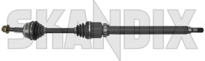 Drive shaft front right 8111308 (1019069) - Volvo 850, C70 (-2005), S70, V70 (-2000) - drive shaft front right Own-label awd bearing front new part right with without