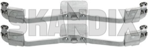 Accessory kit, Brake pads Front axle internally vented  (1019073) - Volvo S60 (-2009), V70 P26 (2001-2007), XC90 (-2014) - accessory kit brake pads front axle internally vented Own-label 316 336 axle front internally mm vented