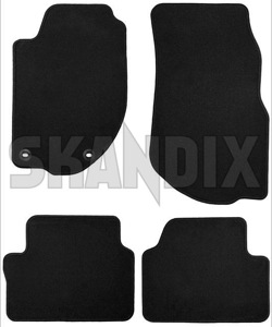 Floor accessory mats Velours black-grey consists of 4 pieces  (1019101) - Volvo 700, 900, S90, V90 (-1998) - floor accessory mats velours black grey consists of 4 pieces floor accessory mats velours blackgrey consists of 4 pieces Own-label 4 blackgrey black grey consists drive for four grommets hand left lefthand left hand lefthanddrive lhd of oval pieces vehicles velours