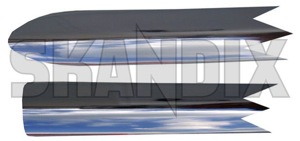 Trim moulding, Fender rear 677535 (1019250) - Volvo 140, 164 - molding moulding trim moulding fender rear wing Own-label rear