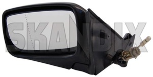 Outside mirror left  (1019553) - Volvo 700, 900 - outside mirror left Own-label adjustment convex drive for glass hand left lefthand left hand lefthanddrive lhd manual mirror vehicles with