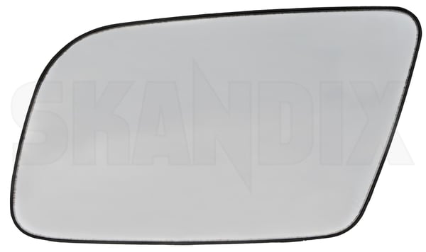 Mirror glass, Outside mirror left 3342587 (1019592) - Volvo 400 - Keywords: mirror glass outside mirror left Genuine left
