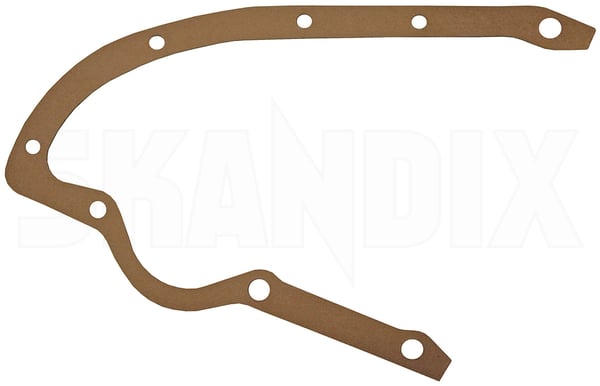 Gasket, Timing cover rear 403074 (1019666) - Volvo 120 130, PV - Keywords: case cover chain housings crankshaft housing cap engine block lids gasket timing cover rear packning seal timing gear covers Own-label rear
