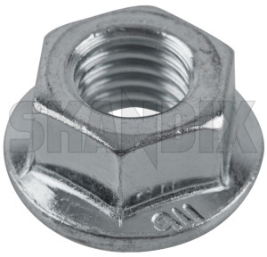 Nut with Collar with metric Thread M10 Zinc-coated  (1019725) - universal  - nut with collar with metric thread m10 zinc coated nut with collar with metric thread m10 zinccoated Own-label 8 collar hexagon m10 metric outer thread with zinccoated zinc coated