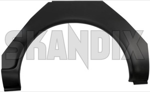Repair panel, Wheel arch rear left  (1019889) - Volvo 300 - body parts body repair fender panel repair panel wheel arch rear left repair sheet metal repairpanel rustparts table sheet tablesheet wheelarch wing Own-label left rear