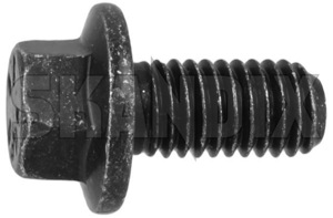 Screw/ Bolt Flange screw M8 982793 (1019963) - Volvo universal ohne Classic - screw bolt flange screw m8 screwbolt flange screw m8 Genuine 16 16mm flange m8 metric mm screw thread with