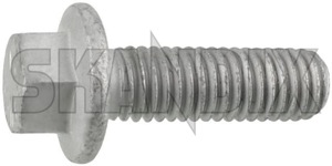 Screw/ Bolt Flange screw M8 985187 (1020252) - Volvo universal ohne Classic - screw bolt flange screw m8 screwbolt flange screw m8 Genuine 25 25mm flange m8 metric mm screw thread with