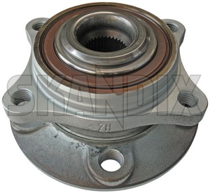 Wheel bearing Front axle fits left and right 31658081 (1020273) - Volvo S60 (-2009), S80 (-2006), V70 P26, XC70 (2001-2007) - wheel bearing front axle fits left and right Own-label and axle fits front left right screws without