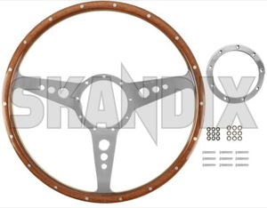 Steering wheel Moto Lita Wood dished riveted  (1020298) - Volvo 120, 130, 220, 140, 164, P1800, P1800ES, PV - 1800e p1800e steering wheel moto lita wood dished riveted Own-label abe  abe  15 15inch 375 375mm certification dished general inch lita mm moto riveted without wood