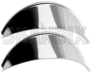 Headlamp shade Kit  (1020377) - Volvo 120, 130, 220, PV - headlamp shade kit sleepy eyes Own-label kit