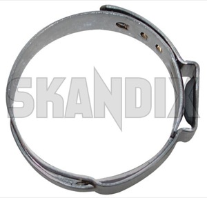 Hose clamp 1-ear clamp 976561 (1020724) - Volvo universal - coolerhoseclamps coolinghoseclamps fuelhoseclamps heaterhoseclamps hose clamp 1 ear clamp hose clamp 1ear clamp hoseclamps hoseclips retainerclamps retainingclamps waterhoseclamps waterhosesclamps Own-label 1  1ear 1 ear 25 25mm breathing clamp crankcase mm