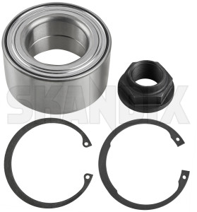 Wheel bearing Front axle fits left and right 30520278 (1020796) - Saab 900 (-1993) - wheel bearing front axle fits left and right ina / fag / litens / gmb / koyo INA FAG Litens GMB Koyo INA  FAG  Litens  GMB  Koyo and axle fits front left right