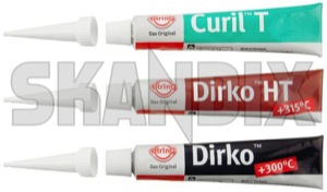 Dirko HT Grey 70ml Durable Elastic Sealant ELRING To +315°C High  Temperature