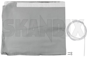 Headliner Textile 92710 (1021205) - Volvo PV - headliner textile Own-label cloth fabric fleece textile woven