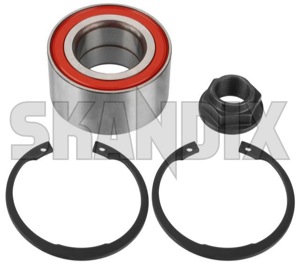 Wheel bearing Front axle fits left and right 4689923 (1021248) - Saab 9-3 (-2003), 9-5 (-2010), 900 (1994-) - wheel bearing front axle fits left and right ina / fag / litens / gmb / koyo INA FAG Litens GMB Koyo INA  FAG  Litens  GMB  Koyo and axle fits front left right