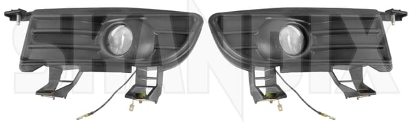 Fog light Kit for both sides  (1021307) - Saab 9-3 (-2003), 9-5 (-2010) - Keywords: fog light kit for both sides Own-label /    both checked drivers etype e type for kit left passengers right side sides styling tuning