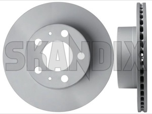 Brake disc Front axle internally vented 31262089 (1021496) - Volvo 200 - brake disc front axle internally vented brake rotor brakerotors rotors zimmermann Zimmermann 2 additional axle front info info  internally note pieces please vented