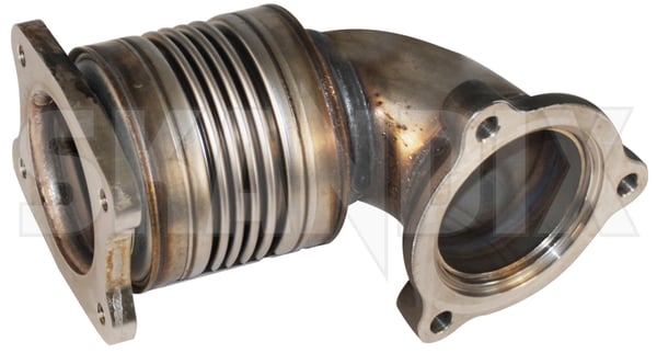Intermediate exhaust pipe 9207729 (1021784) - Volvo S40, V40 (-2004) - ОЕ-Numbers: 9458083 - Keywords: intermediate exhaust pipe Genuine bent charger converter down pipecatalytic pipe catalytic supercharger turbo turbocharger