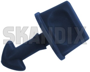 Clip, Cover Fuse box 1294884 (1021787) - Volvo 200 - clip cover fuse box Genuine blue