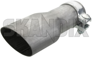 Exhaust pipe exposed Tailpipe 31372152 (1021864) - Volvo 850, S70, V70 (-2000) - exhaust pipe exposed tailpipe Genuine awd clamp exposed oval pipe tailpipe with without