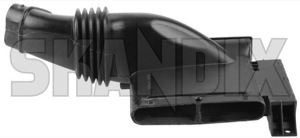 Air duct Air intake with Snow protection 30741368 (1021888) - Volvo S60 (-2009), V70 P26 (2001-2007), XC70 (2001-2007) - air duct air intake with snow protection air intake duct inlet intake intake manifold velocity stack Genuine air filter front in intake of protection snow with
