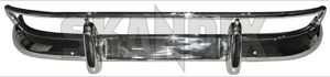 Bumper rear Stainless steel polished  (1022133) - Volvo PV - bumper rear stainless steel polished Own-label polished ram rear stainless steel usa with