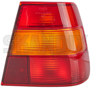 Combination taillight outer right red-orange 3534086 (1022181) - Volvo 900 - backlight combination taillight outer right red orange combination taillight outer right redorange taillamp taillight Own-label checked etype e type outer redorange red orange right seal with