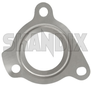 Gasket, Exhaust pipe 30865942 (1022320) - Volvo S40, V40 (-2004) - gasket exhaust pipe packning seal Own-label      charger converter precatalytic supercharger turbo turbocharger