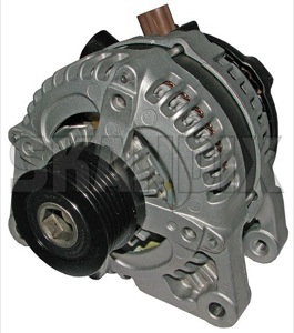 Alternator 150 A 36000599 (1022326) - Volvo C30, C70 (2006-), S40 (2004-), V50 - alternator 150 a ampere denso Denso 150 150a a freewheel free wheel insinde regulator with