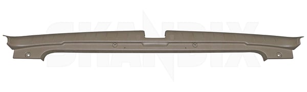 Abdeckung, Koffer-/ Laderaumkante innen beige 9478450 (1022356) - Volvo V70 P26, XC70 (2001-2007) - Keywords: abdeckung koffer  laderaumkante innen beige abdeckung koffer laderaumkante innen beige cross country kofferraumkante ladekante p26 v70 v70xc xc xc70 Original beige beiger innen innerer kunstoff kunststoff plastik sandfarben
