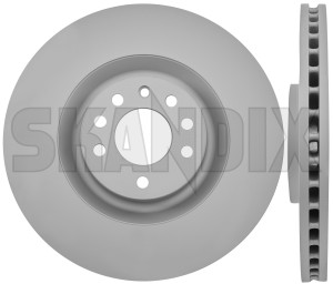 Brake disc Front axle 93188445 (1022469) - Saab 9-3 (2003-) - brake disc front axle brake rotor brakerotors rotors zimmermann Zimmermann 17 17inch 2 345 345mm ad additional and axle fits front inch info info  left mm note pieces please right