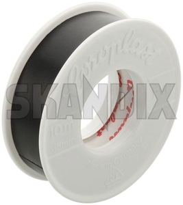 Duct tape Coroplast black PVC  (1022493) - universal  - duct tape coroplast black pvc electrical tape insulating band insulating tape rubber tape Own-label 0,15 015mm 0 15mm 0,15 015 0 15 10 10m 14 14mm black coroplast m mm pvc