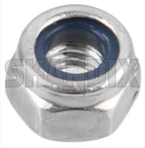 Lock nut with plastic-insert with metric Thread M4 Zinc-coated  (1022531) - universal  - lock nut with plastic insert with metric thread m4 zinc coated lock nut with plasticinsert with metric thread m4 zinccoated nuts Own-label hexagon m4 metric outer plasticinsert plastic insert thread with zinccoated zinc coated