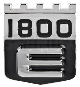 Emblem Rear panel P1800E 684804 (1022542) - Volvo P1800 - 1800e badges emblem rear panel p1800e p1800e Genuine p1800e panel rear