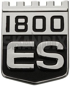 Emblem Rear panel P1800ES 1211295 (1022543) - Volvo P1800ES - badges emblem rear panel p1800es Genuine p1800es panel rear