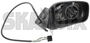 Outside mirror right 9484347 (1022590) - Volvo 200 - outside mirror right Genuine actuator adjustment electric for glass mirror right with without