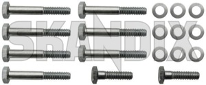 Screw/ Bolt Timing cover front Kit  (1022714) - Volvo 120, 130, 220, 140, 200, P1800, P1800ES, PV, P210 - 1800e p1800e screw bolt timing cover front kit screwbolt timing cover front kit Own-label cover front kit timing