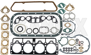 Full gasket set, Engine  (1022718) - Volvo 120, 130, 220, 140, P1800, P210, PV - 1800e full gasket set engine p1800e packning seal Own-label 
