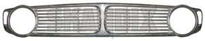 Radiator grill 687767 (1022733) - Volvo 140 - grille radiator grill Genuine aluminium
