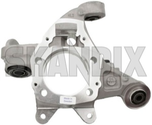 Steering knuckle Rear axle left 30666556 (1022838) - Volvo S60 (-2009), S80 (-2006), V70 P26 (2001-2007) - knuckles pivots spindles steering knuckle rear axle left swivels wheel bearing carrier Genuine awd axle bushings left rear with without