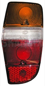 Lens, Combination taillight right 683509 (1022861) - Volvo 140, 164 - backlightlens lens combination taillight right scatter glass taillamplens taillightlens Genuine orangewhitered orange white red right