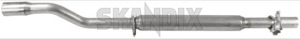 Sports silencer front  (1022922) - Volvo 120 130 - sports silencer front ferrita Ferrita 1010271 1010926 1010927 1022921 front part special stainless steel